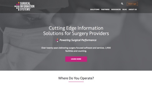 Surgical Information Systems Website