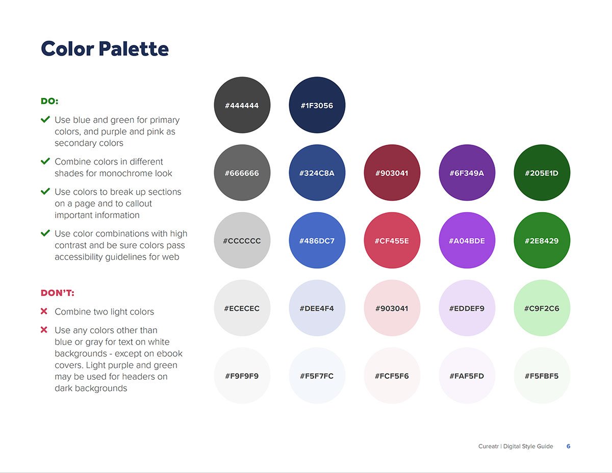 Cureatr-style-guide-colors
